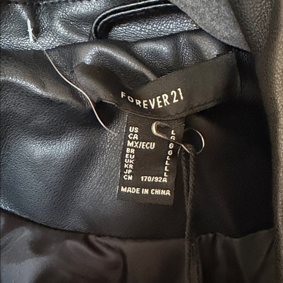 Forever 21 motorcycle jacket - Picture 2 of 5